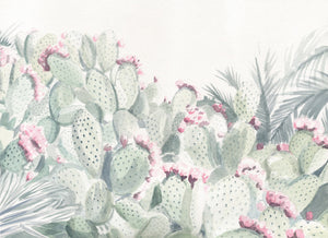 'Cactus Garden' Wall Mural