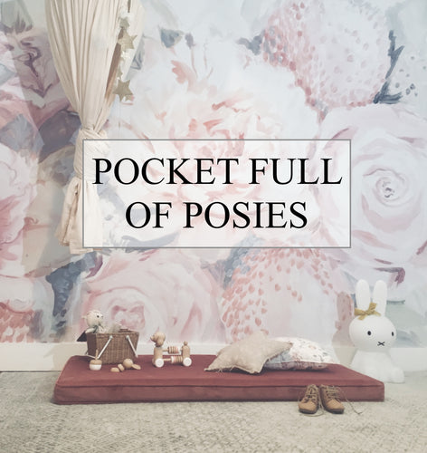 'Pocket full of Posies' Wall Mural