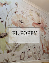 Load image into Gallery viewer, ‘El Poppy’ Wall Mural