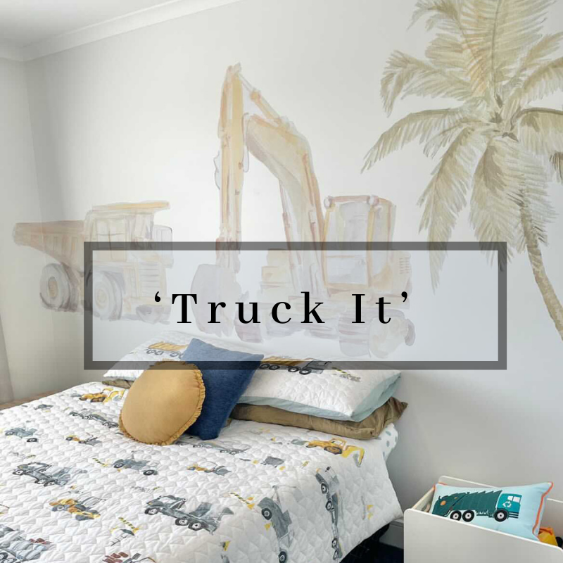 ‘Truck It’ Wall Decals